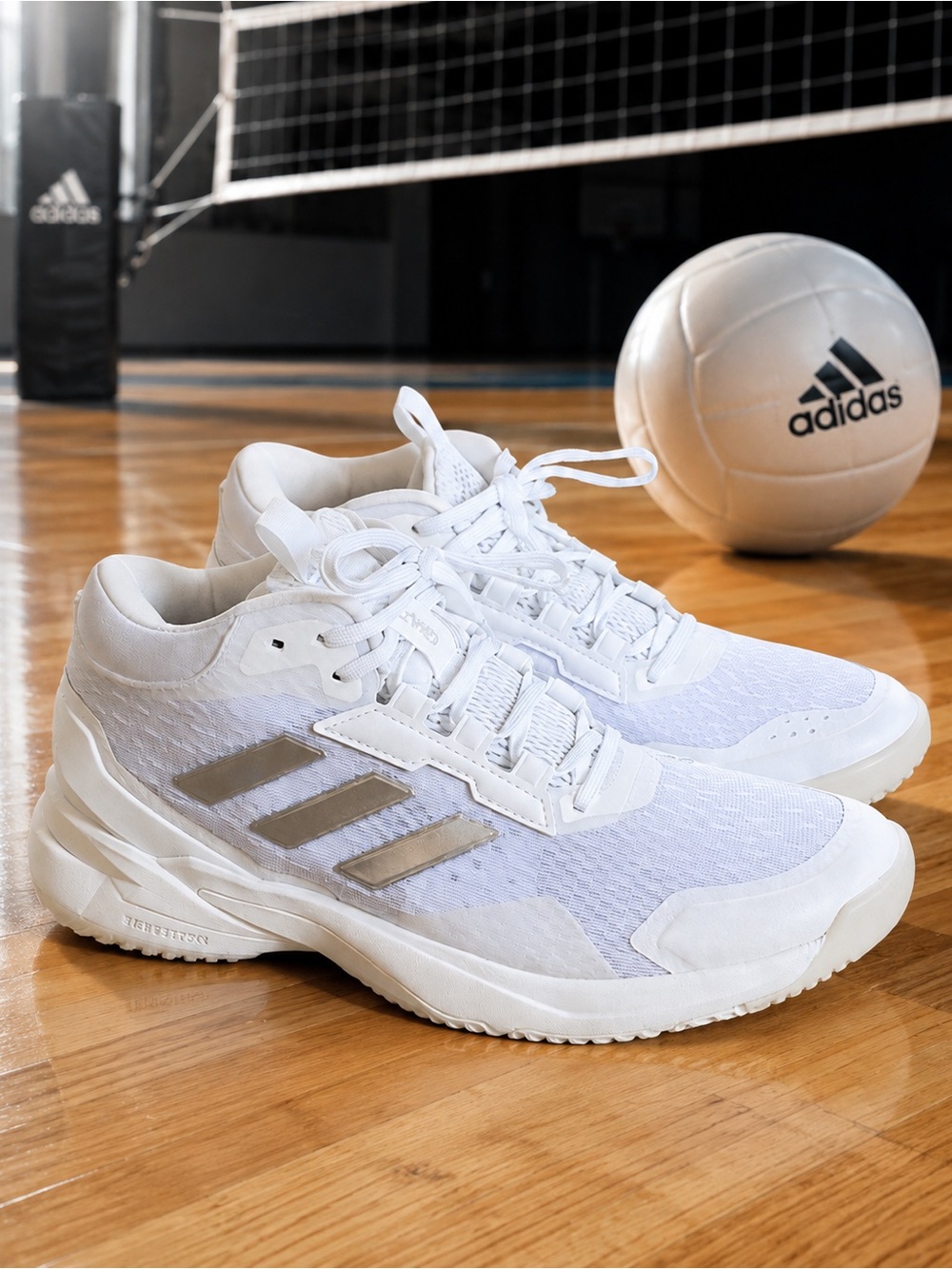 Brand New Adidas Crazyflight 6 Mid W Volleyball Shoes White Women’s 7.5 NEW